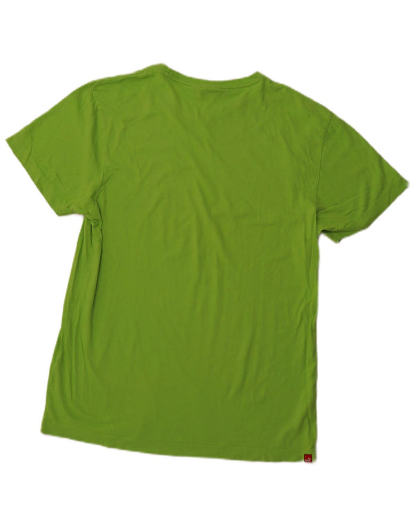 Puma Mens Graphic T-Shirt Top Large Green Sports
