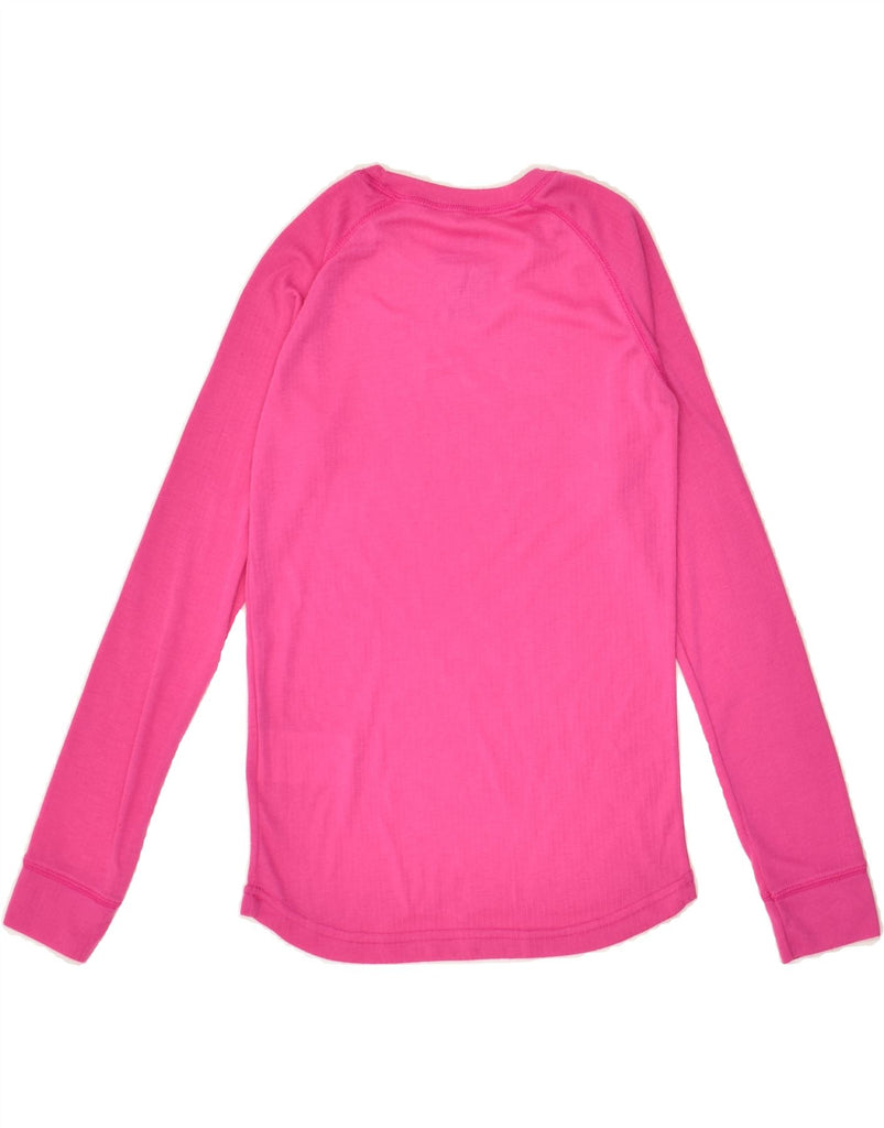 MOUNTAIN WAREHOUSE Girls Top Long Sleeve 9-10 Years Pink Polyester | Vintage Mountain Warehouse | Thrift | Second-Hand Mountain Warehouse | Used Clothing | Messina Hembry 