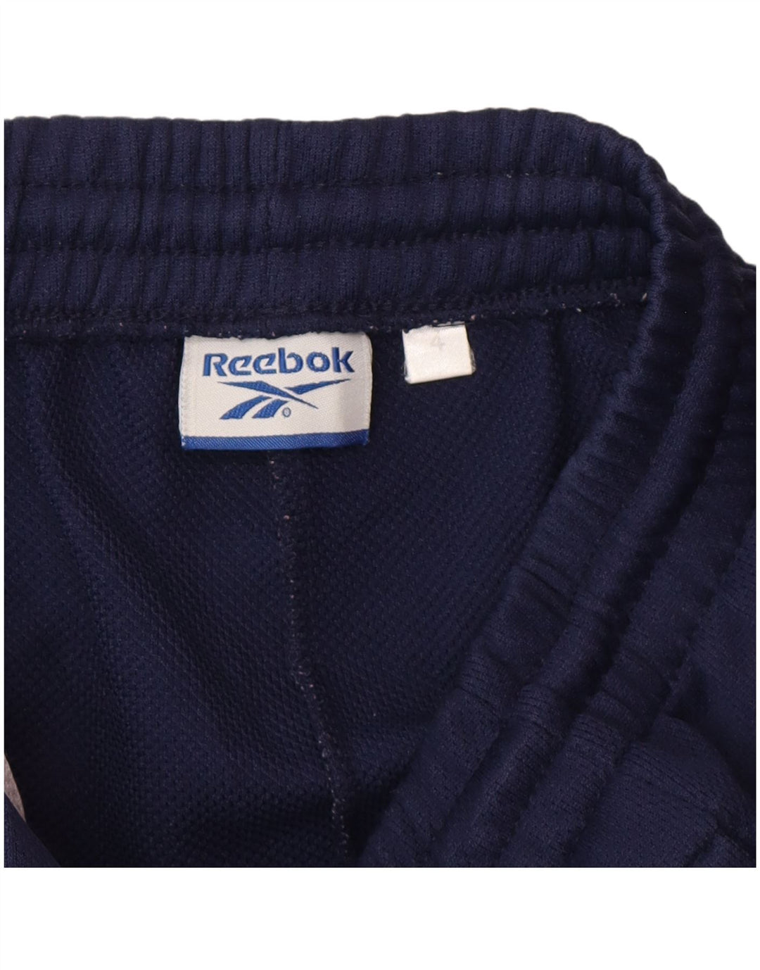 Reebok Mens Graphic Tracksuit Trousers Large  Navy Blue Polyester