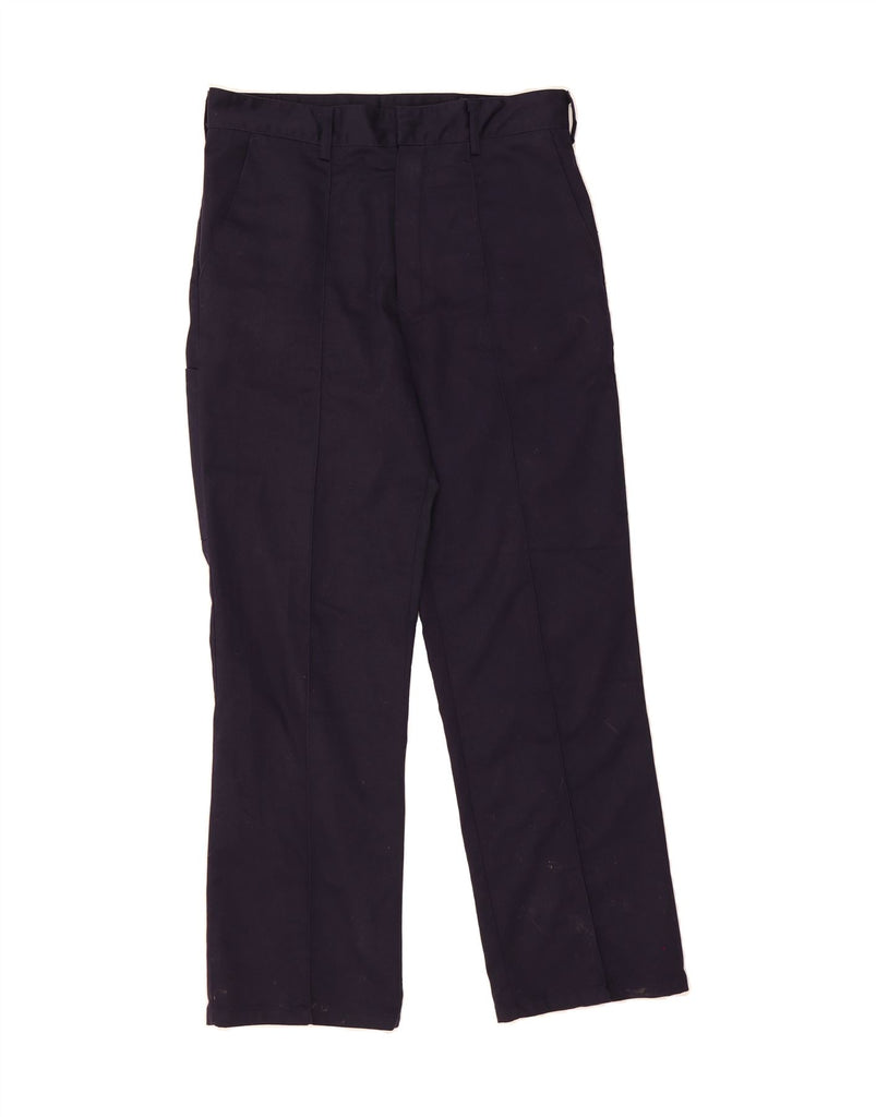 DICKIES Mens Redhawk Straight Chino Trousers W34 L31  Navy Blue Polyester Vintage Dickies and Second-Hand Dickies from Messina Hembry 