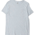 J. Crew Mens T-Shirt Top Small Blue Flecked Cotton