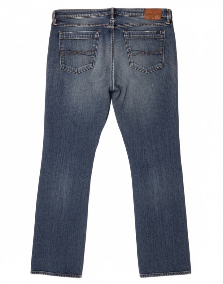 Tommy Hilfiger Womens Straight Jeans W32 L30 Blue Cotton