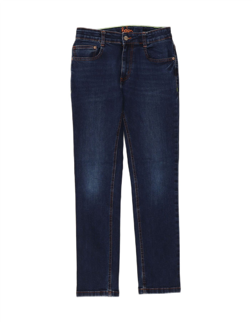 BODEN Girls Slim Jeans 11-12 Years W28 L28 Blue Cotton Vintage Boden and Second-Hand Boden from Messina Hembry 