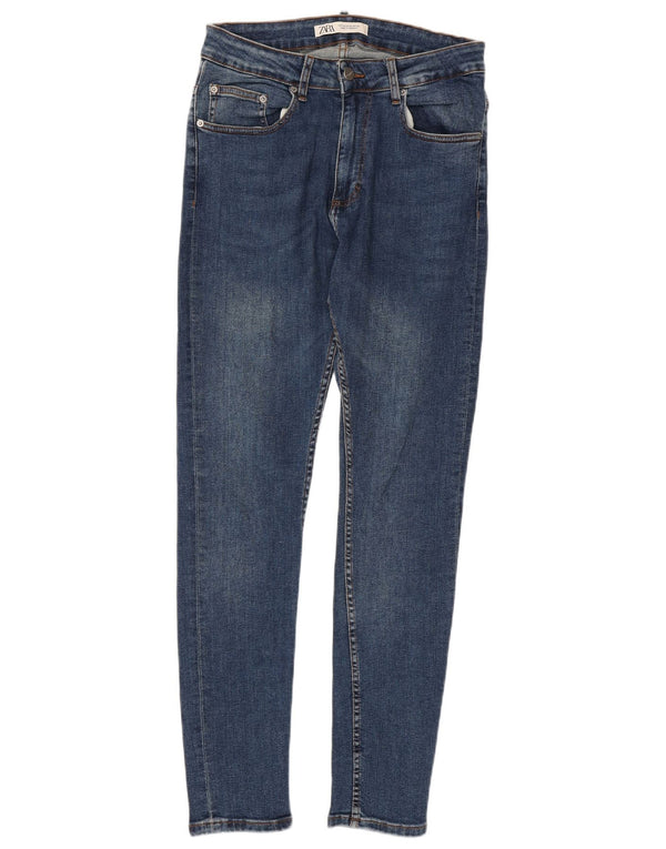 Zara Womens Skinny Jeans EU 42 Large W32 L31 Blue Cotton
