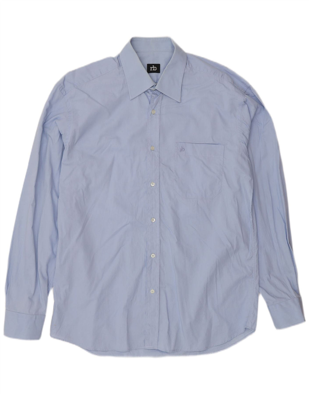 Roccobarocco Mens Shirt Medium Blue