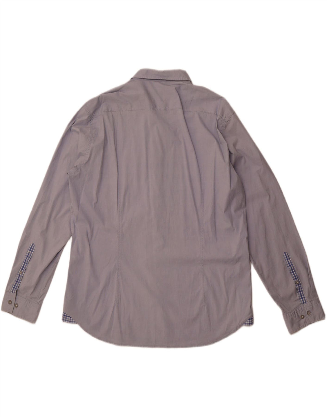 Hugo Boss Mens Shirt 2XL Blue Cotton