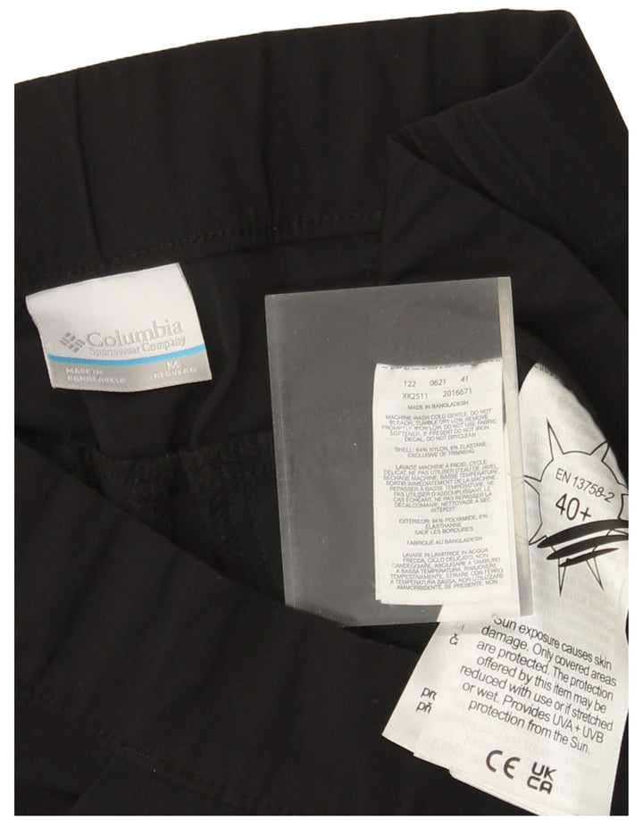 Columbia Womens Joggers Chino Trousers Medium W28 L27 Black Nylon