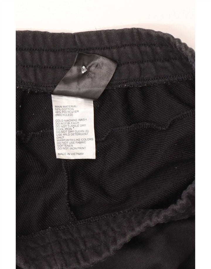 Adidas Womens Climalite Graphic Tracksuit Trousers UK 12 Medium Black