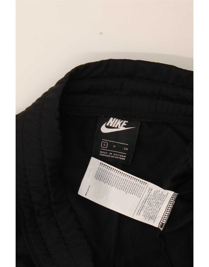 Nike Womens Tracksuit Trousers Joggers UK 10 Small Black Polyester