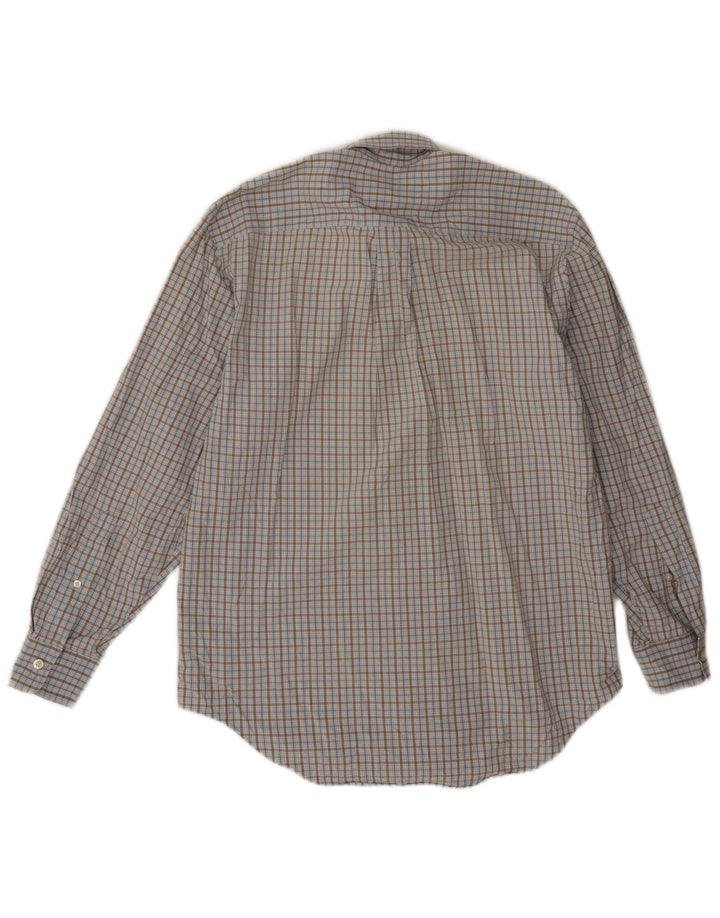 Vineyard Vines Mens Shirt Small Blue Gingham Cotton