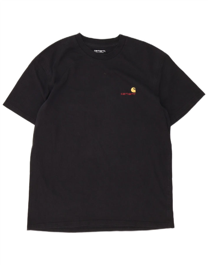 Carhartt Mens T-Shirt Top Large Black