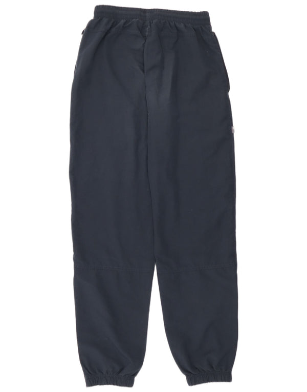 Adidas Boys Tracksuit Trousers Joggers 15-16 Years Navy Blue Polyester