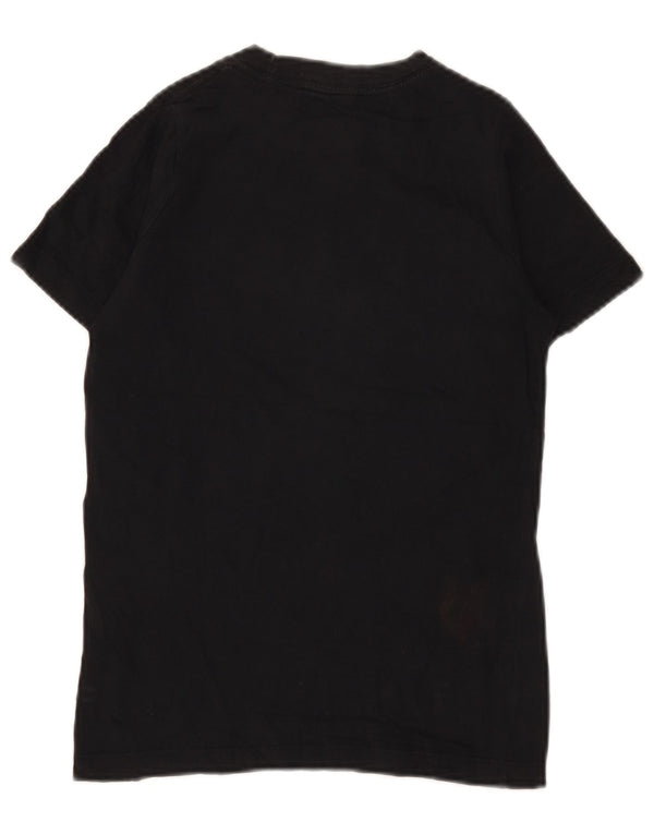 Nike Boys Graphic T-Shirt Top 10-11 Years Medium Black Cotton