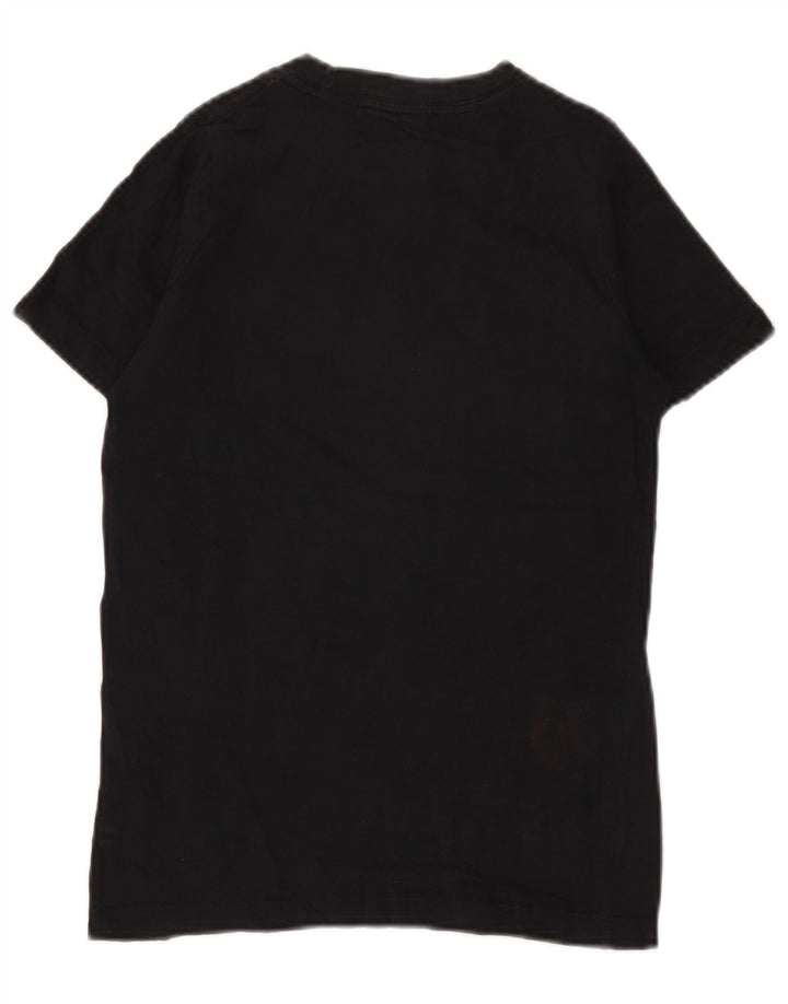 Nike Boys Graphic T-Shirt Top 10-11 Years Medium Black Cotton