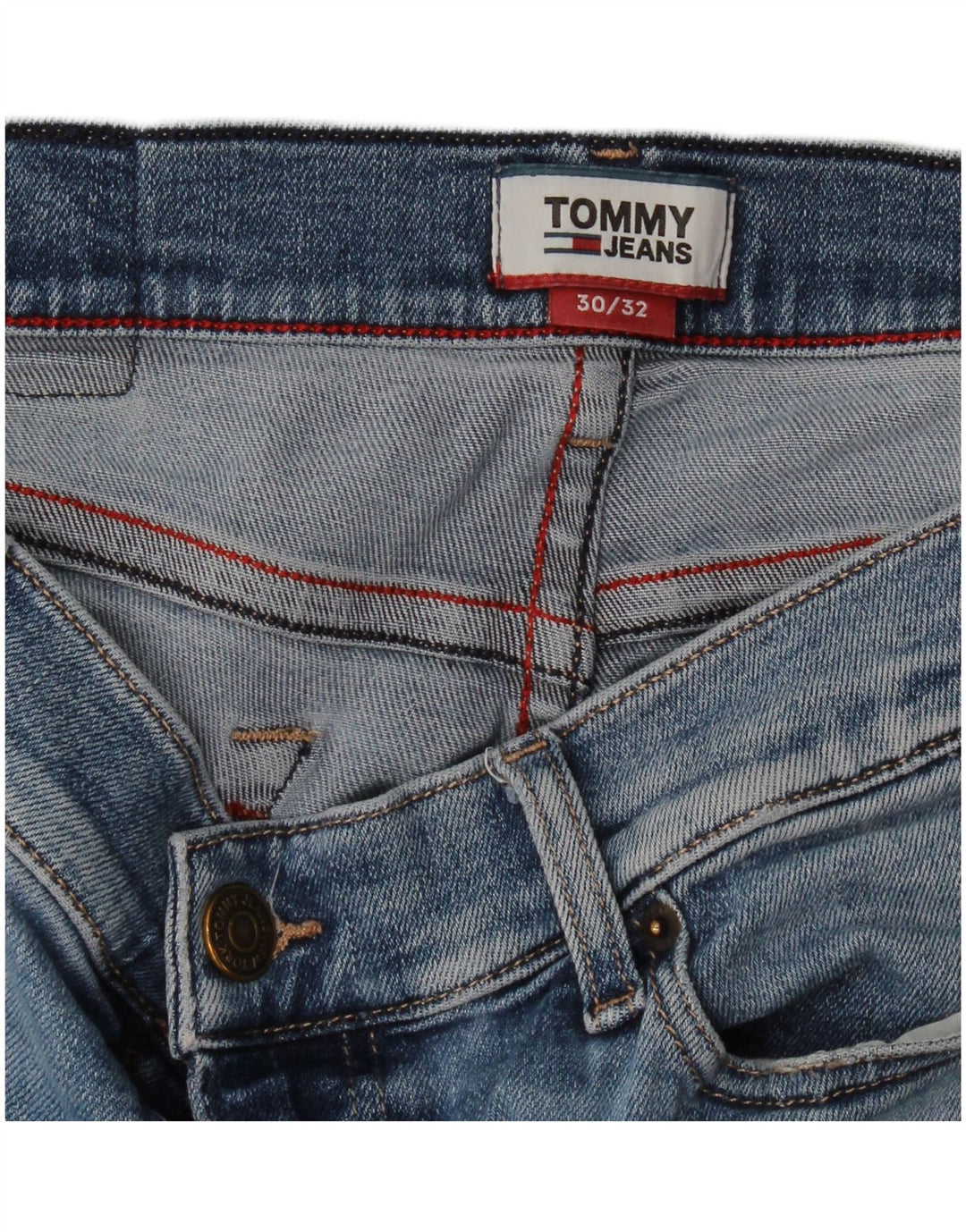 Tommy Hilfiger Mens Skinny Jeans W32 L32 Blue