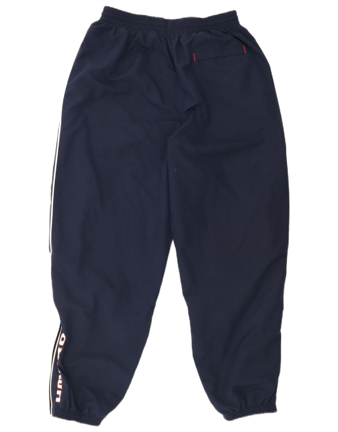 Umbro Mens Graphic Tracksuit Trousers Joggers XL  Navy Blue Polyester