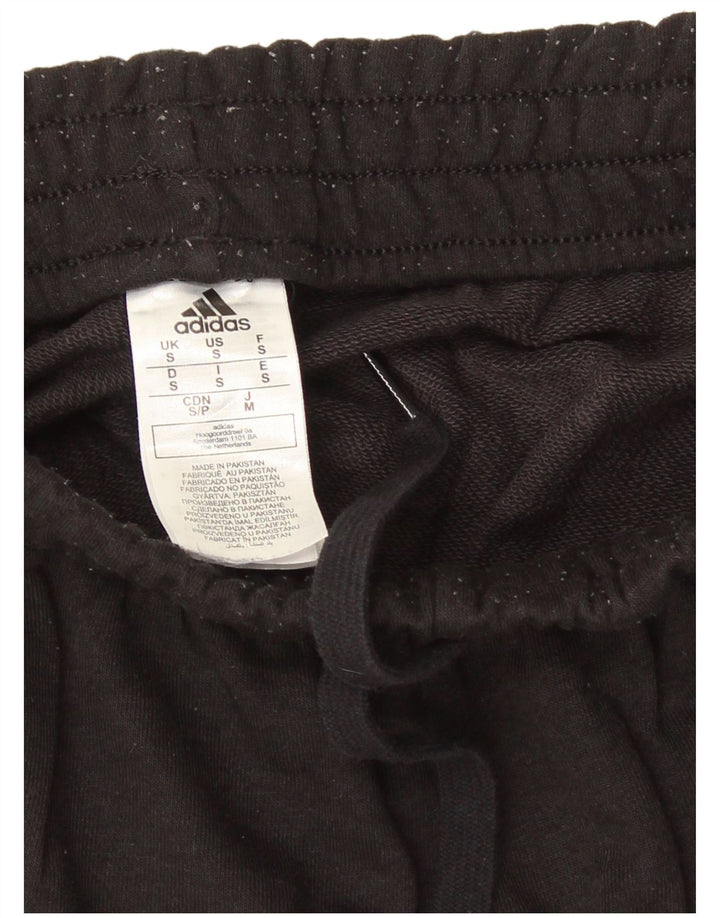 Adidas Mens Tracksuit Trousers Joggers Small  Black Cotton