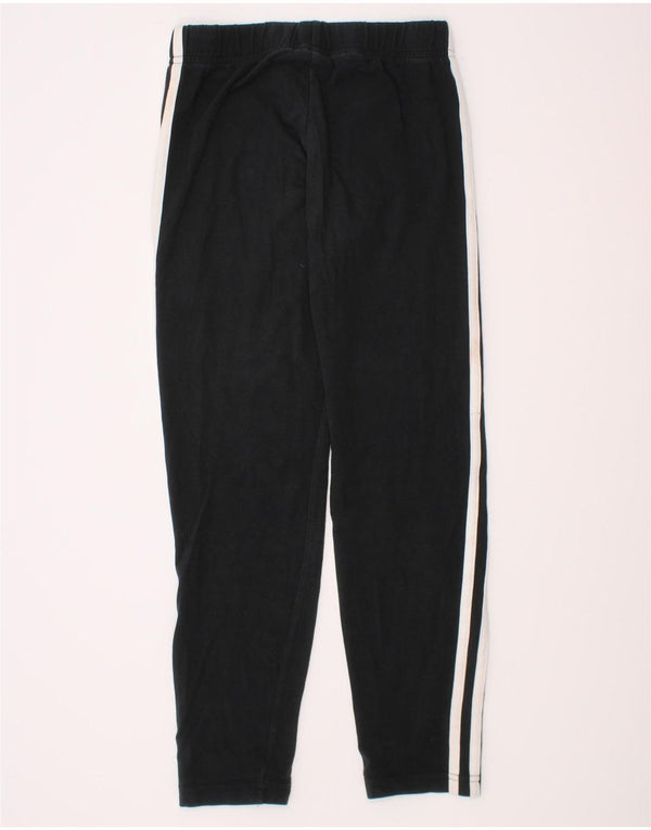 Adidas Girls Leggings 11-12 Years Black Cotton
