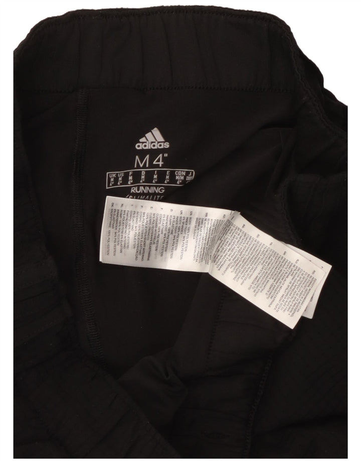 Adidas Womens Climalite Sport Shorts UK 14 Medium  Black Polyester