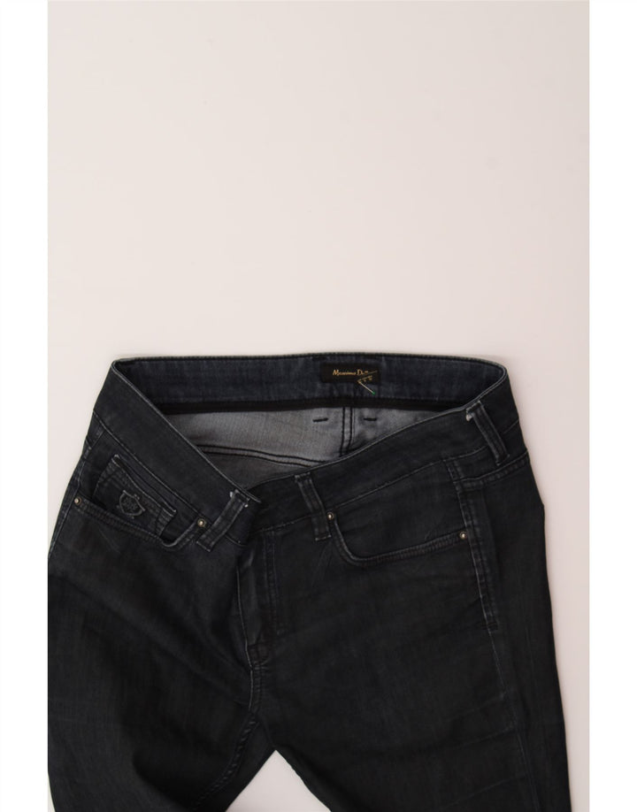 MASSIMO DUTTI Womens Skinny Jeans EU 40 Medium W30 L31 Black Cotton Vintage Massimo Dutti and Second-Hand Massimo Dutti from Messina Hembry 