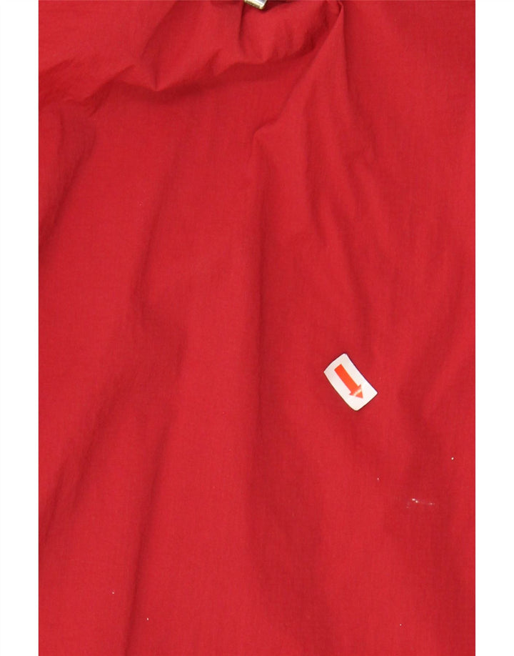 ADIDAS Boys Graphic Zip Neck Pullover Tracksuit Top 13-14 Years Red