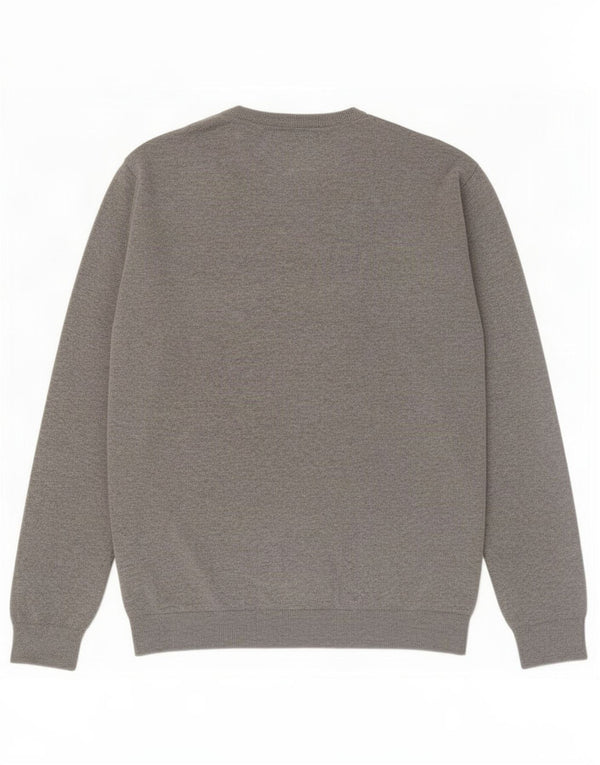 Jack Wills Mens Crew Neck Jumper Sweater XL Grey Cotton