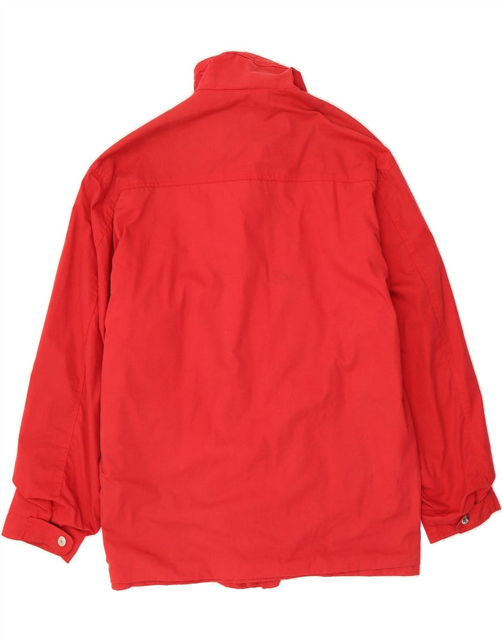 VINTAGE Mens Windbreaker Jacket UK 42 XL Red Vintage Vintage and Second-Hand Vintage from Messina Hembry 