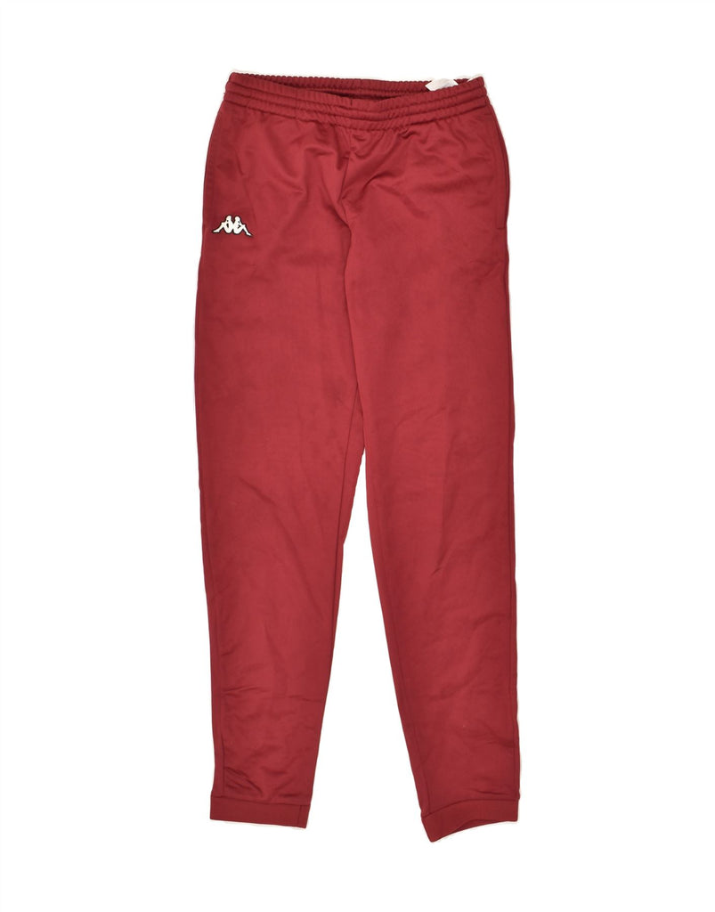 KAPPA Boys Tracksuit Trousers Joggers 13-14 Years Red Polyester | Vintage Kappa | Thrift | Second-Hand Kappa | Used Clothing | Messina Hembry 