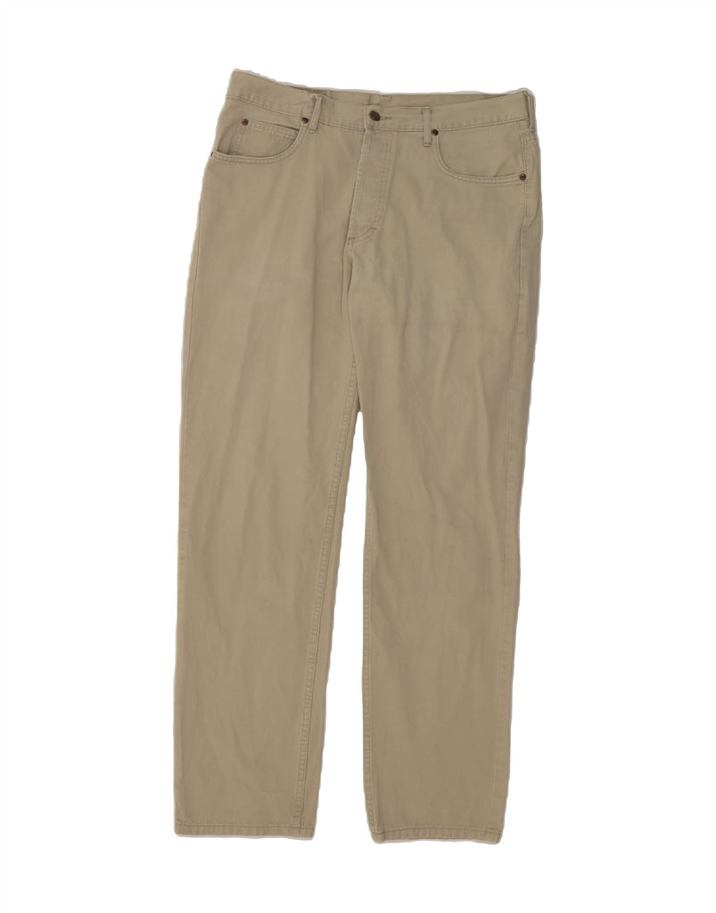 LEE Mens Chicago Straight Jeans W36 L34 Beige Cotton Vintage Lee and Second-Hand Lee from Messina Hembry 