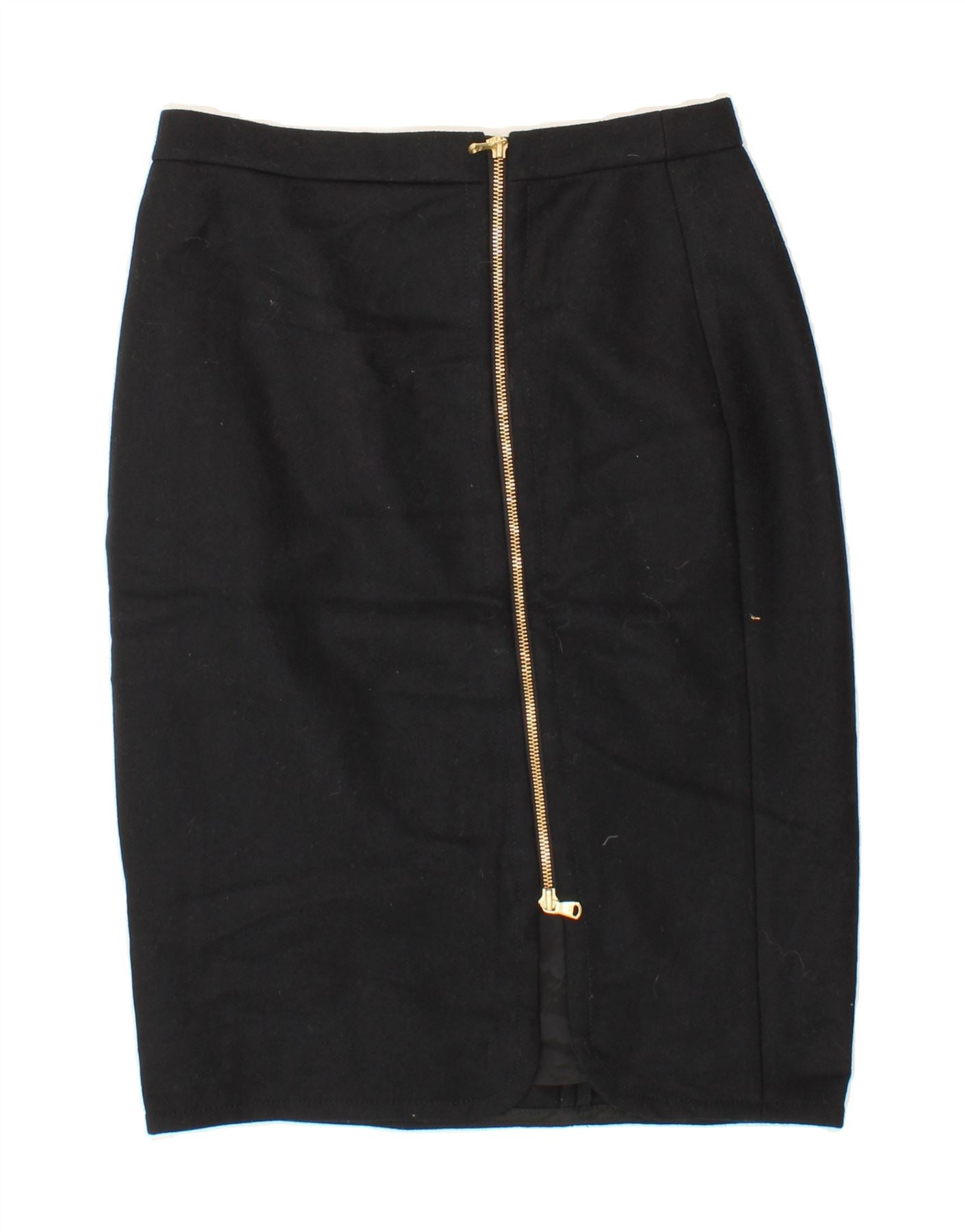 J crew navy pencil skirt best sale