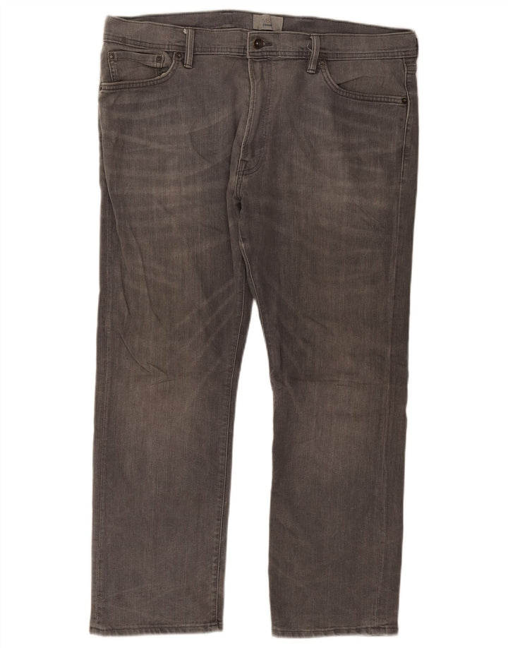 Marks & Spencer Mens Straight Jeans W40 L29 Grey Cotton