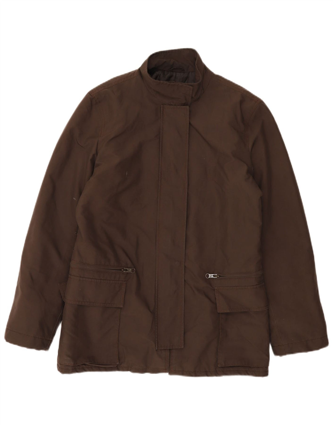 Fay Womens Utility Jacket UK 16 Large Brown