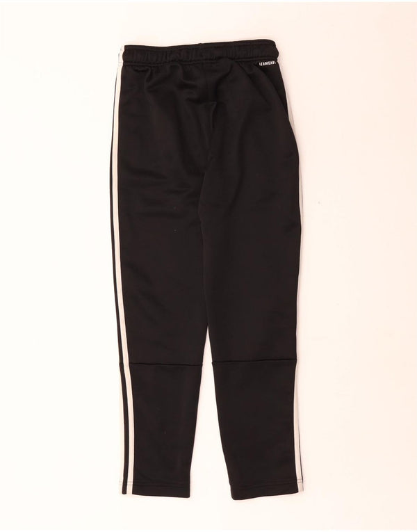 Adidas Boys Aeroready Tracksuit Trousers 11-12 Years Black Polyester