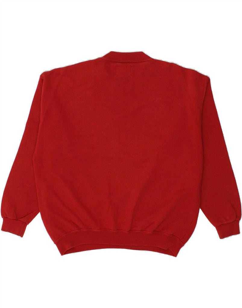 LEE Mens Sweatshirt Jumper Large Red Cotton | Vintage Lee | Thrift | Second-Hand Lee | Used Clothing | Messina Hembry 