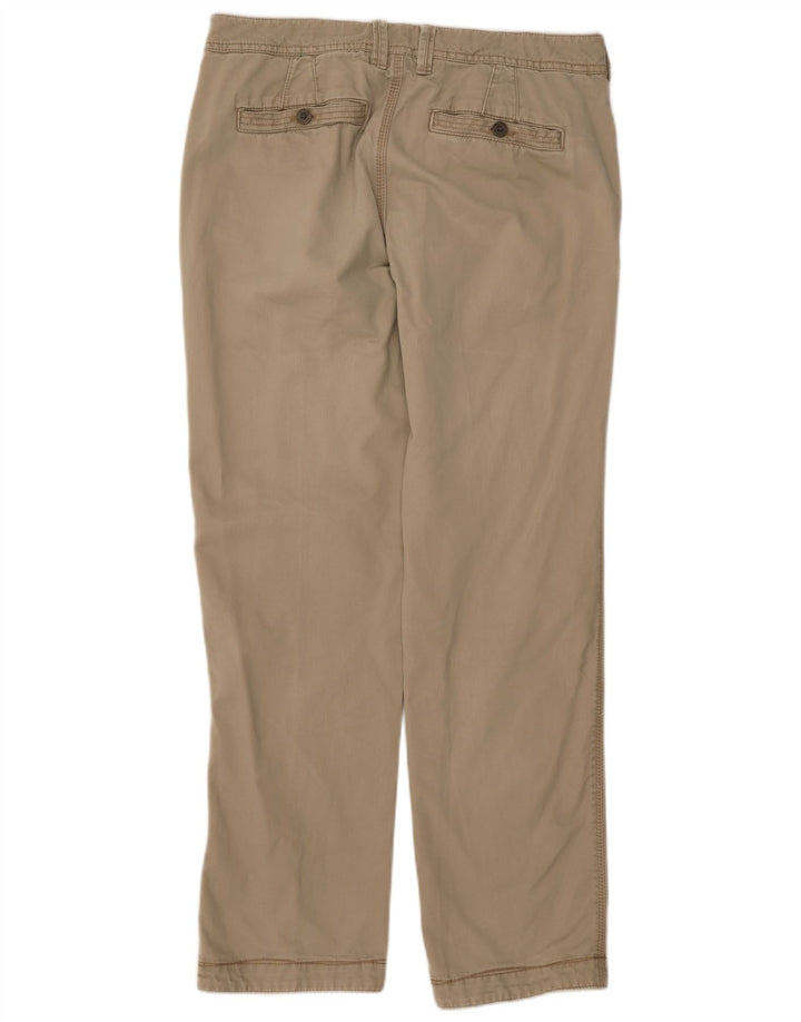 FAT FACE Mens Straight Chino Trousers W34 L31  Grey Cotton