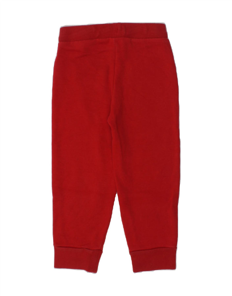 GAP Boys Graphic Tracksuit Trousers Joggers 3-4 Years Red Cotton | Vintage Gap | Thrift | Second-Hand Gap | Used Clothing | Messina Hembry 