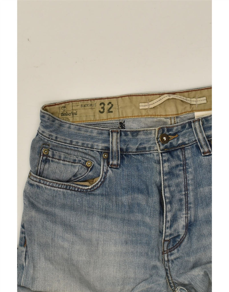 TIMBERLAND Mens Blacksville Straight Jeans W32 L32 Blue Cotton | Vintage Timberland | Thrift | Second-Hand Timberland | Used Clothing | Messina Hembry 