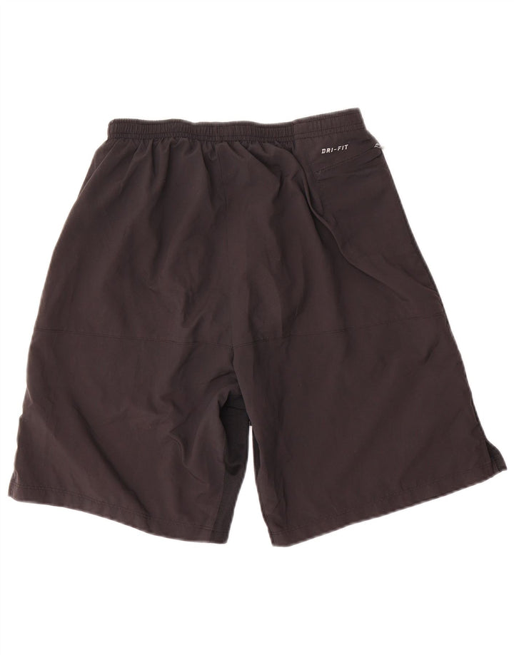Nike Mens Dri Fit Sport Shorts Small Black Polyester