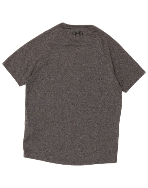 Under Armour Mens T-Shirt Top XS Grey Polyester