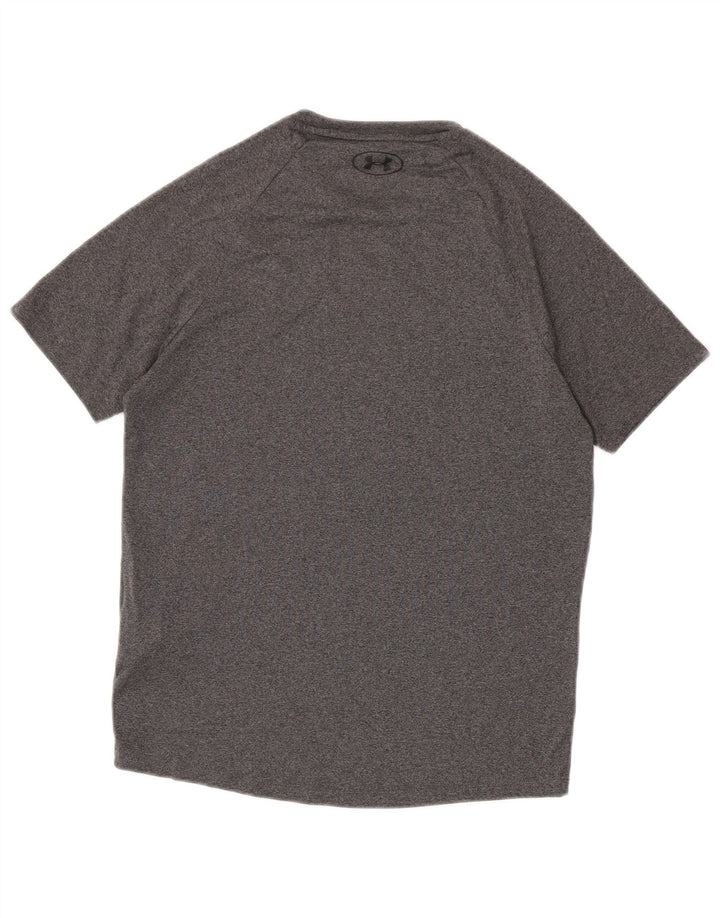 Under Armour Mens T-Shirt Top XS Grey Polyester