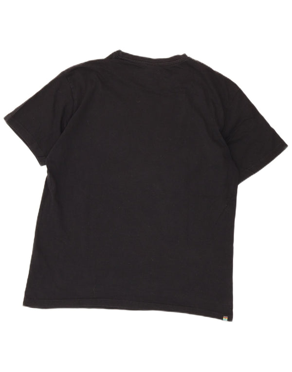 Rip Curl Mens Graphic T-Shirt Top Medium Black Cotton
