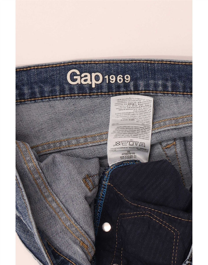 Gap Womens Slim Jeans W32 L31 Blue Cotton