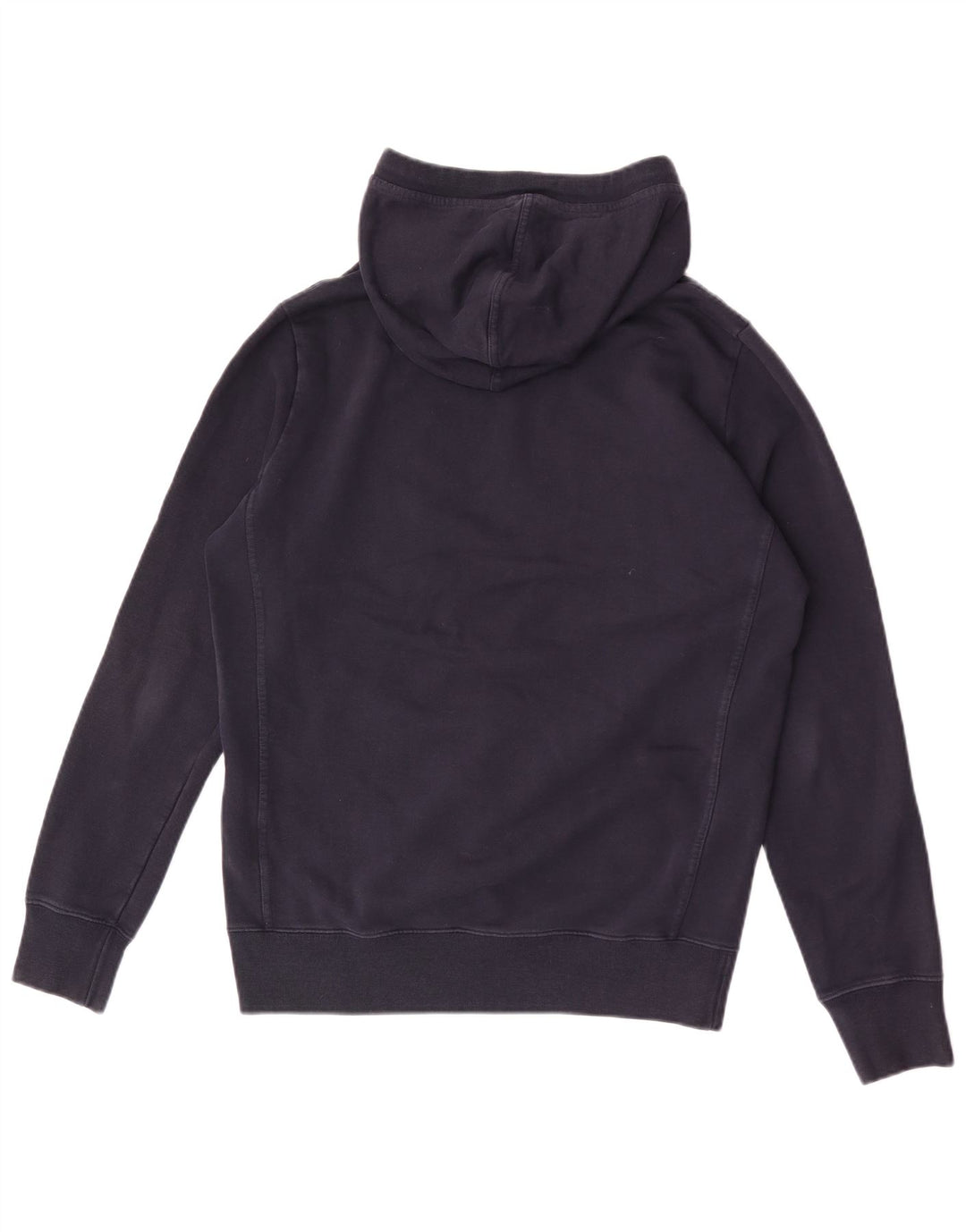 Converse Mens Graphic Hoodie Jumper Medium Navy Blue Cotton