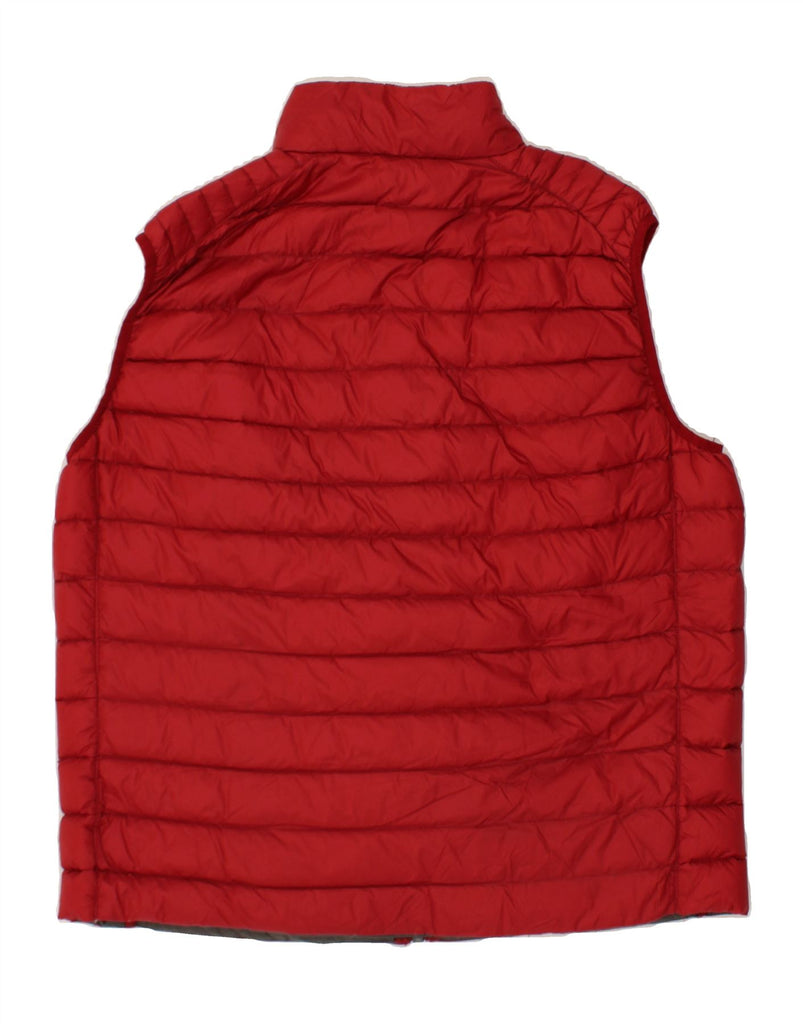 MICHAEL KORS Mens Padded Gilet UK 42 XL Red Nylon Vintage Michael Kors and Second-Hand Michael Kors from Messina Hembry 
