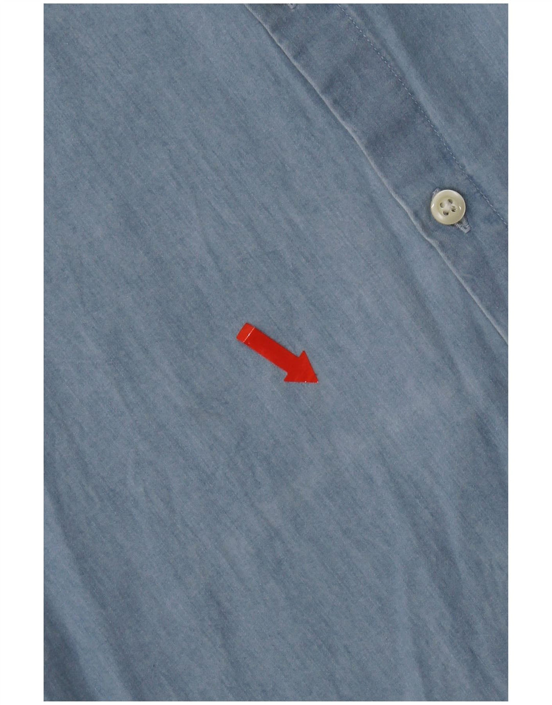 Jack Wills Mens Relaxed Fit Denim Shirt Medium Blue Cotton