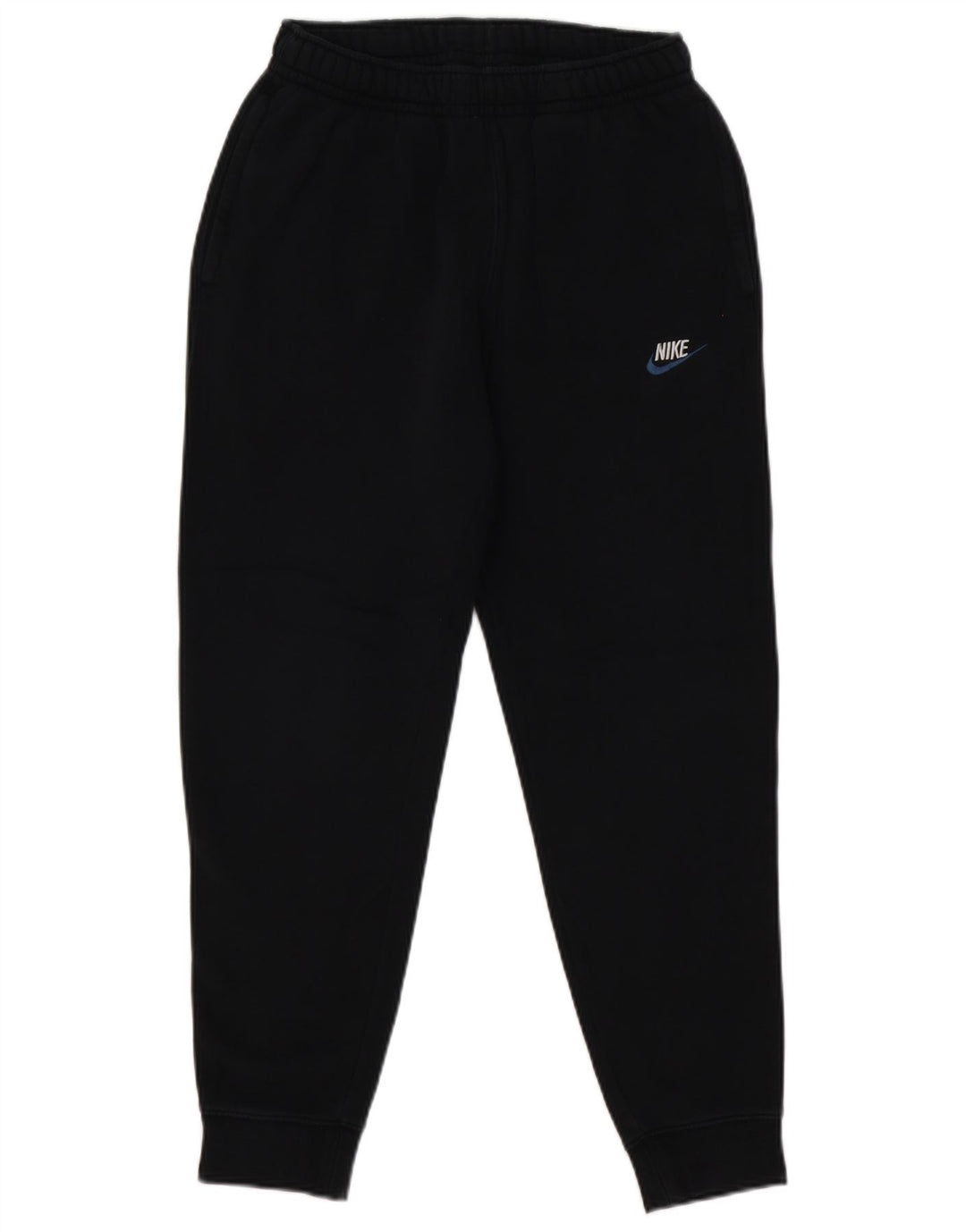 Nike Mens Tracksuit Trousers Joggers Small Black Cotton