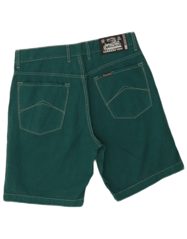 Carrera Mens 721 Casual Shorts IT 46 Small W31  Green Cotton