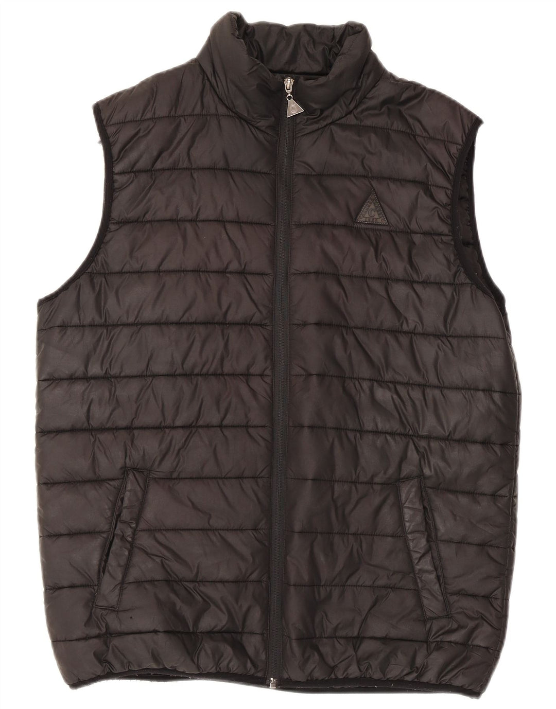 Carrera Mens Padded Gilet UK 38 Medium Black Polyester