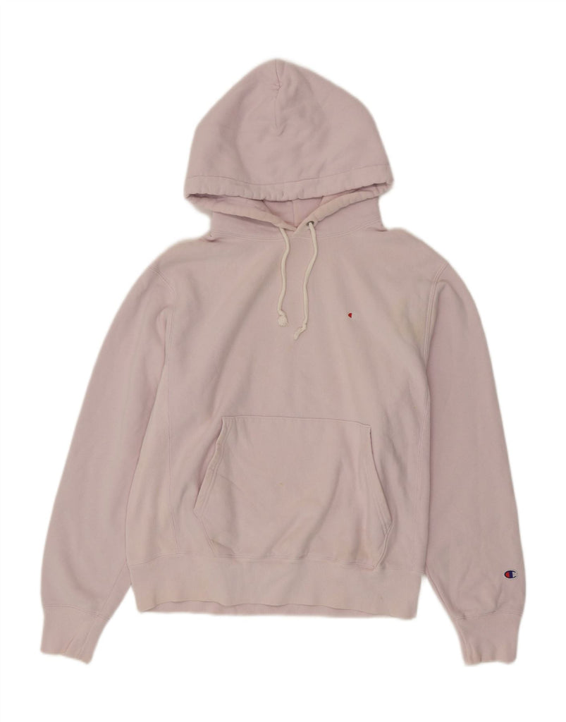 CHAMPION Mens Hoodie Jumper Medium Purple Vintage Champion and Second-Hand Champion from Messina Hembry 