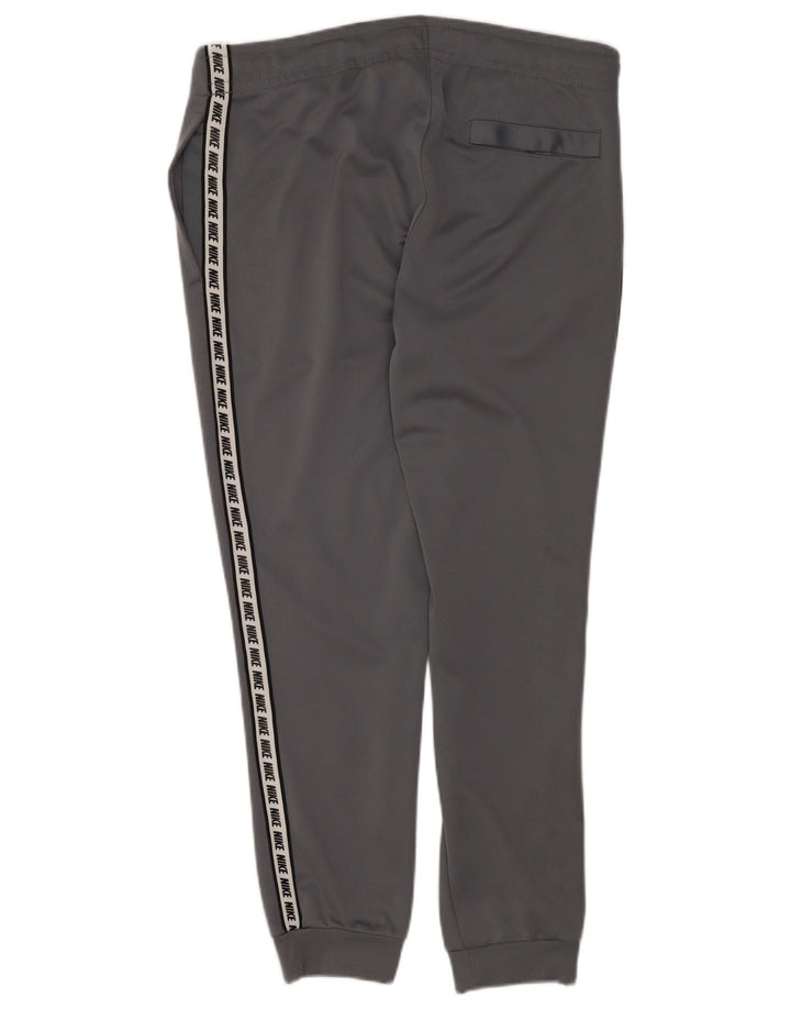 Nike Mens Graphic Tracksuit Trousers Joggers Medium Grey Colourblock